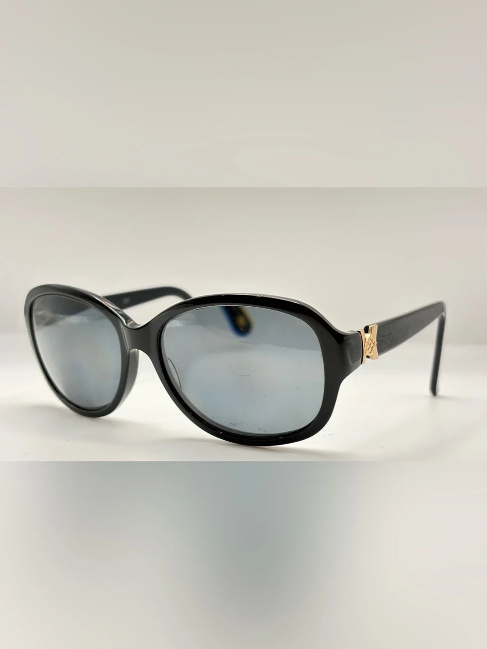 Polaroid X8320 Black Oval Sunglasses Frames Only